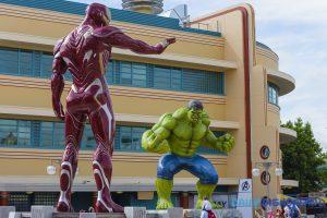 marvel summer of super heroes statues